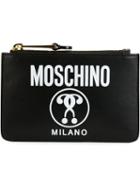 Moschino Logo Print Coin Purse