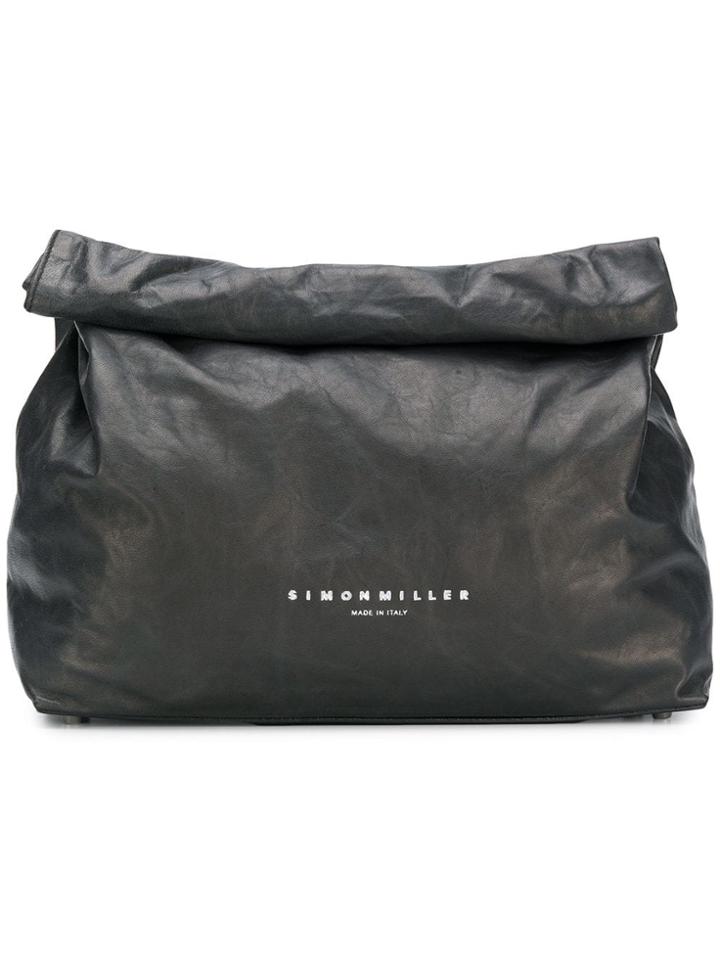 Simon Miller Lunch Bag Clutch - Black