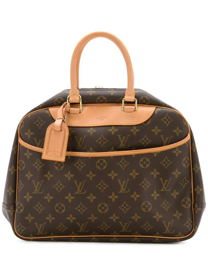 Louis Vuitton Vintage Deauville Business Tote - Brown