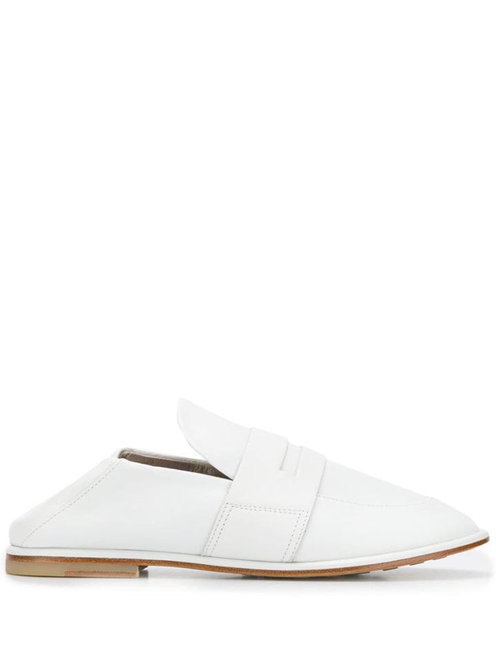 Agl Mocasin Loafers - White