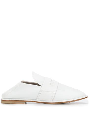 Agl Mocasin Loafers - White
