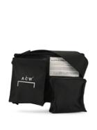 A-cold-wall* Foldover Top Shoulder Bag - Black
