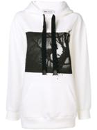 Coach Graphic Print Hoodie - White