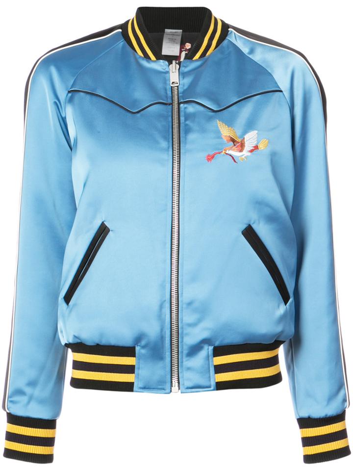 Coach Reversible California Puffer Jacket - Blue