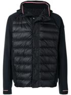 Moncler Padded Front Hooded Jacket - Black