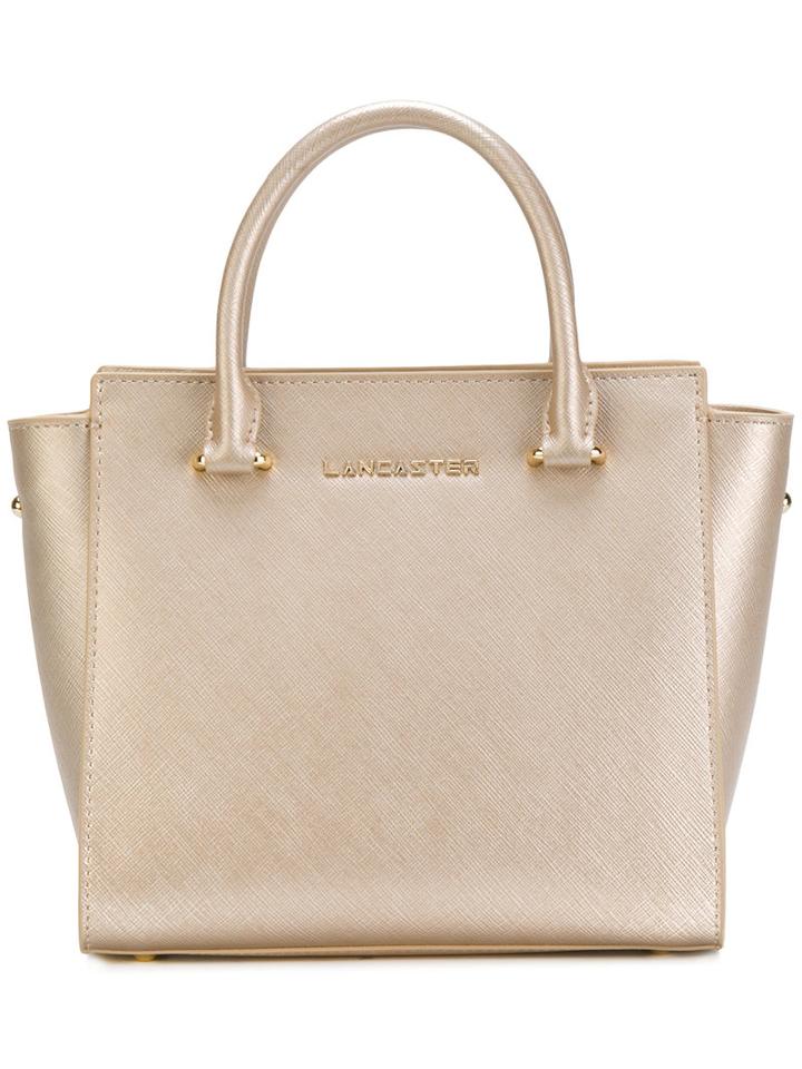 Lancaster - Small Top Handles Tote - Women - Leather - One Size, Nude/neutrals, Leather