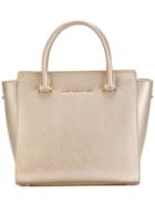 Lancaster - Small Top Handles Tote - Women - Leather - One Size, Nude/neutrals, Leather