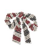 Essentiel Antwerp Crystal Bow Brooch - Multicolour