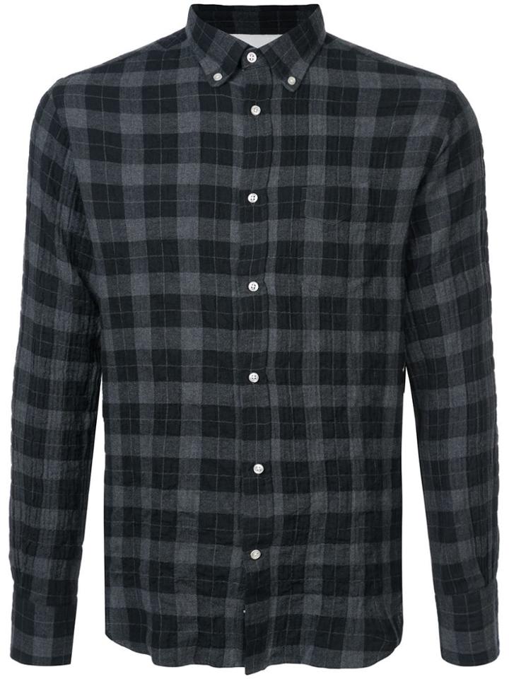 Officine Generale Officine Generale W18mshi033 Grey Black Cotton