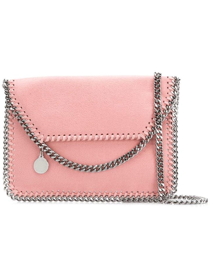 Stella Mccartney Falabella Shaggy Deer Mini Crossbody - Pink