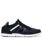 Tommy Hilfiger Panelled Lace-up Sneakers - Blue