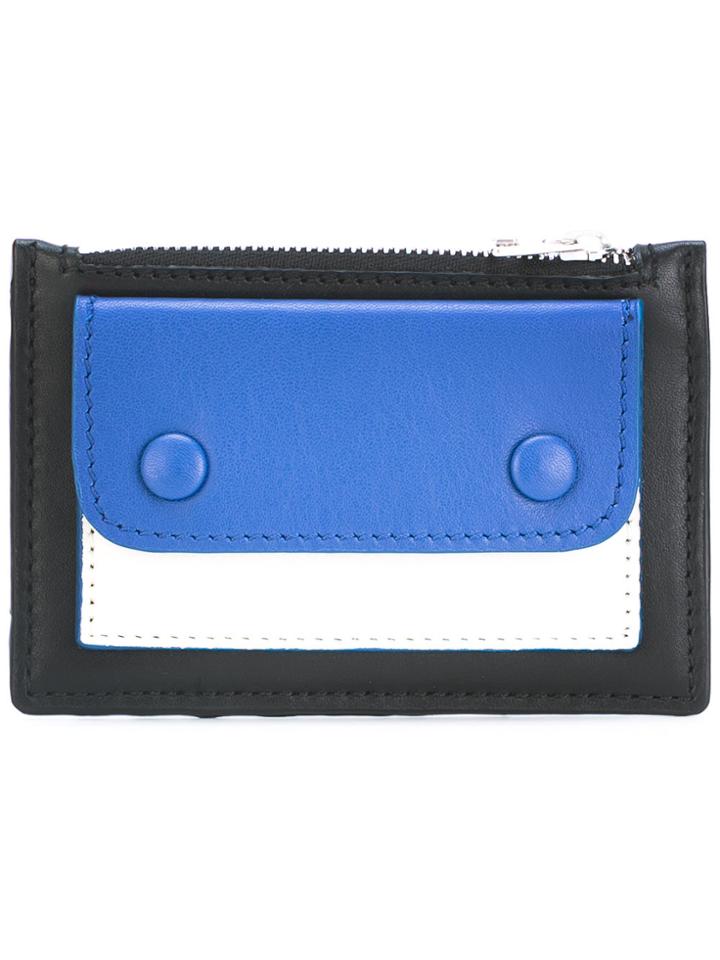 Ami Alexandre Mattiussi Zipped Cardholder - Black