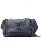 Saint Laurent Nolita Large Shoulder Bag - Blue