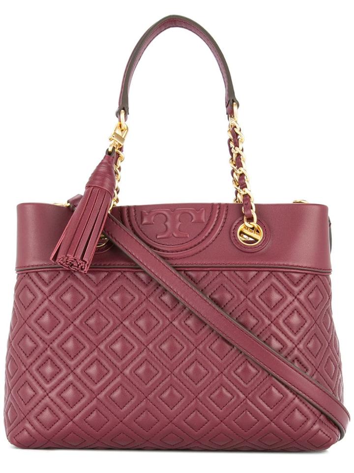 Tory Burch Fleming Tote Bag - Red