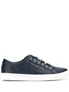 Tommy Hilfiger Signature Tape Sneakers - Blue