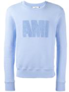 Ami Alexandre Mattiussi - Big Ami Sweatshirt - Men - Cotton - Xs, Blue, Cotton