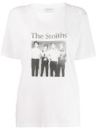 Saint Laurent The Smiths-print T-shirt - White