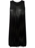 Neil Barrett Fringed Dress - Black