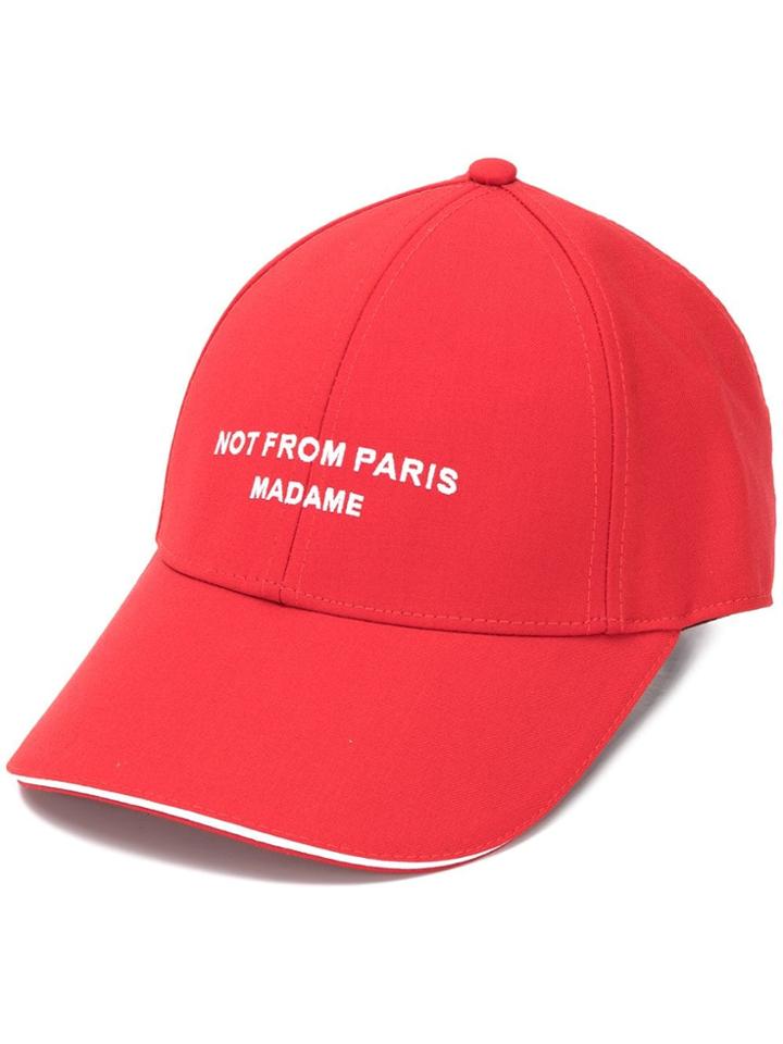 Drôle De Monsieur Nfpm Embroidered Cap