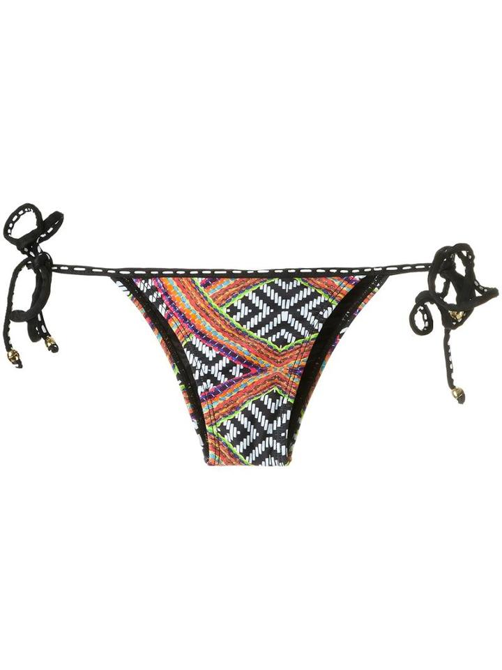 Blue Man Printed Bikini Bottom, Women's, Size: G, Lyocell