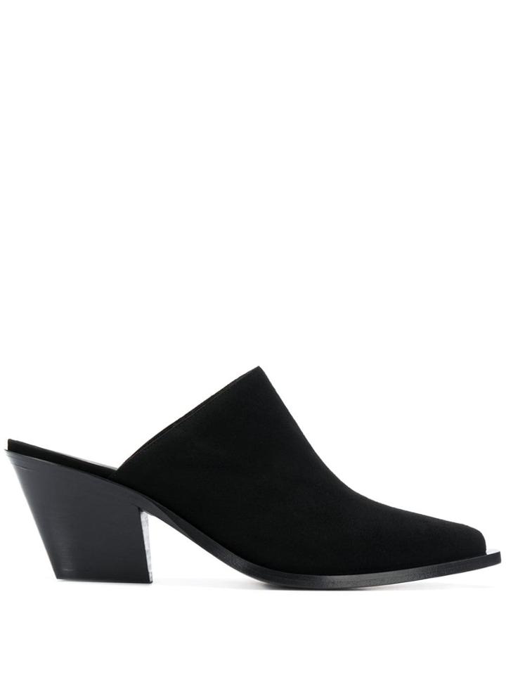 Barbara Bui Pointed Mule Pumps - Black
