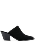 Barbara Bui Pointed Mule Pumps - Black