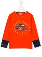Kenzo Kids Ufo's Are Coming T-shirt, Boy's, Size: 6 Yrs, Yellow/orange