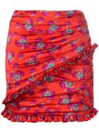 Magda Butrym Printed Skirt - Yellow & Orange
