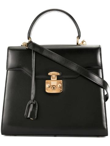 Gucci Pre-owned Lady Lock Two-way Handbag - Black