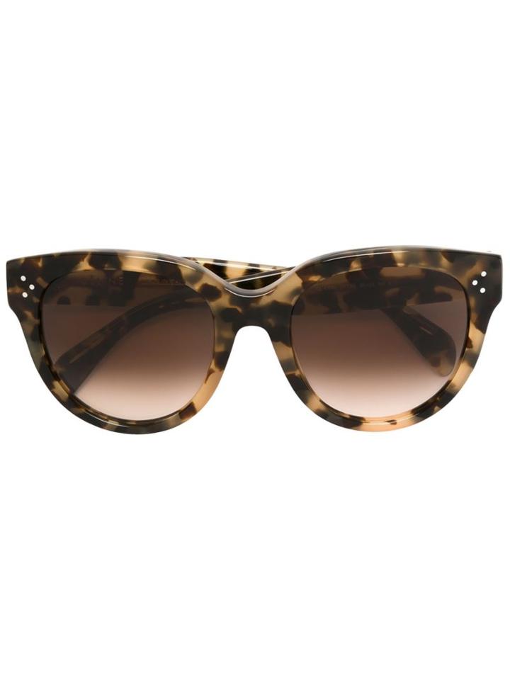 Céline Eyewear 'havana' Sunglasses, Women's, Nude/neutrals, Acetate