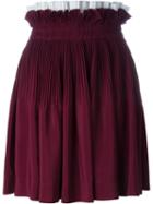 N.21 Elasticated Pleated Skirt