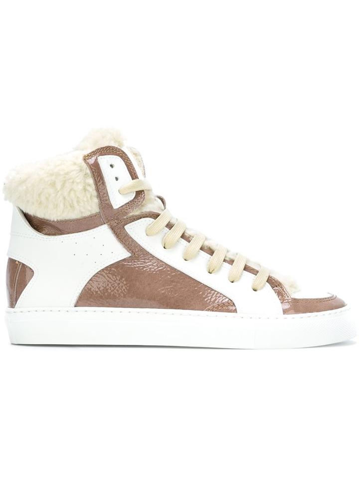 Mm6 Maison Margiela Lace-up Hi-tops