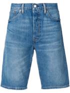 Levi's Knee Length Denim Shorts - Blue
