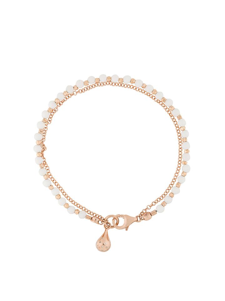 Astley Clarke Dew Drop Biography Bracelet - White