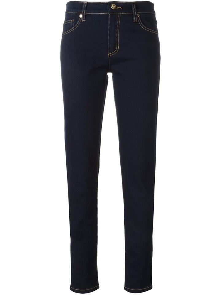 Versace Jeans Skinny Jeans, Women's, Size: 26, Blue, Cotton/polyester/spandex/elastane