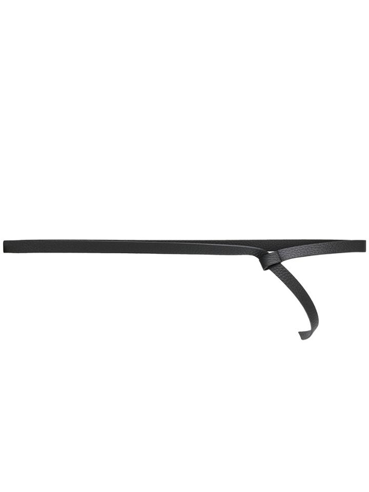Orciani Thin Loop Belt - Black