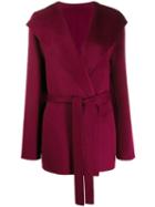 Joseph Lima Tie-waist Coat - Pink