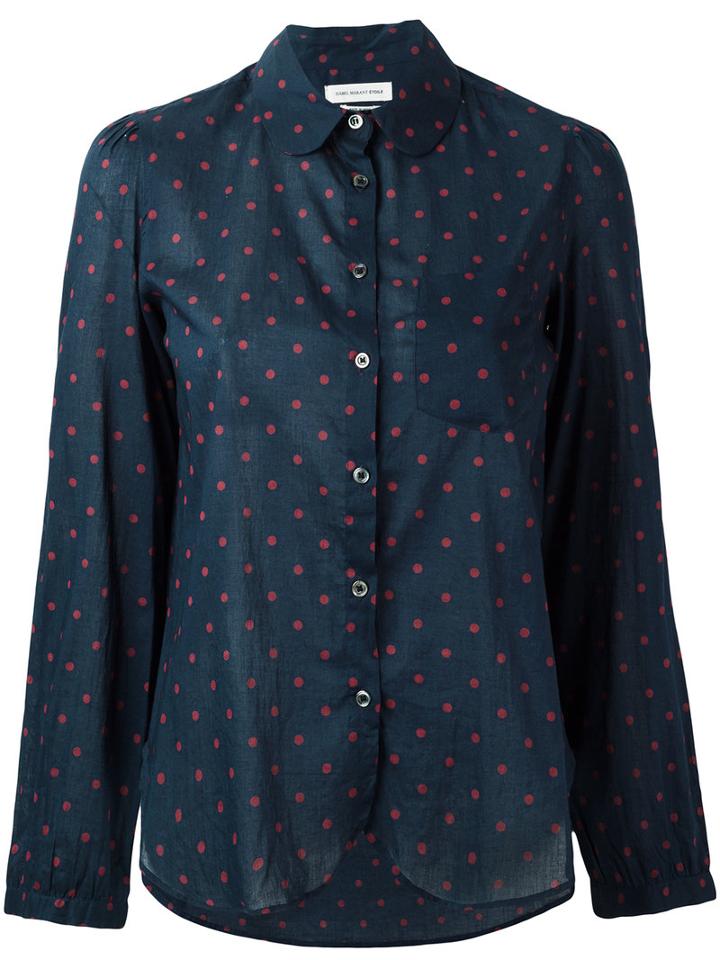 Isabel Marant Étoile - Madison Shirt - Women - Cotton - 42, Women's, Blue, Cotton