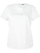 La Perla 'opt Art' T-shirt, Size: 44, White, Silk/cotton