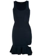 Gloria Coelho Ruffled Knit Dress - 1003