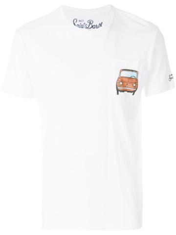 Mc2 Saint Barth Fiat&reg; 500 Printed T-shirt - White