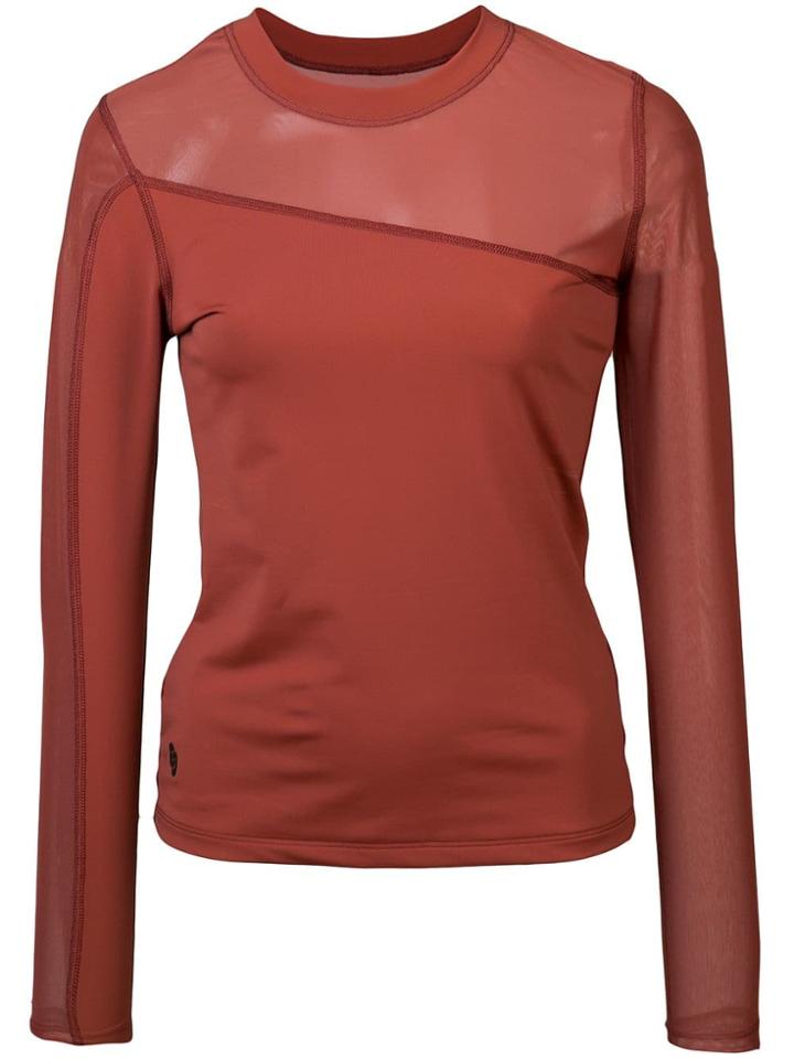 Cushnie Crew Neck Sweater - Terracotta