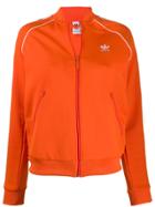 Adidas Contrast Logo Jacket - Orange