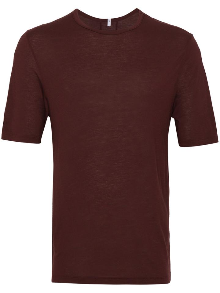 Lot78 Cashmere Oxblood T-shirt - Red
