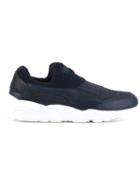 Puma Perforated Slip-on Sneakers, Men's, Size: 23, Blue, Artificial Leather