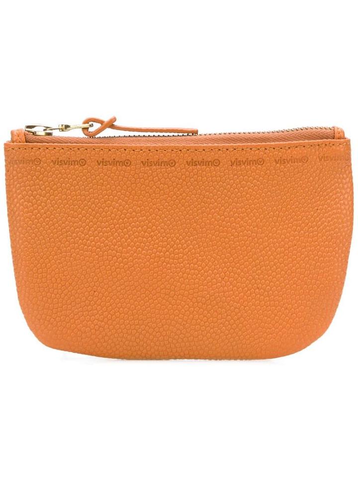 Visvim Zipped Coin Wallet - Orange