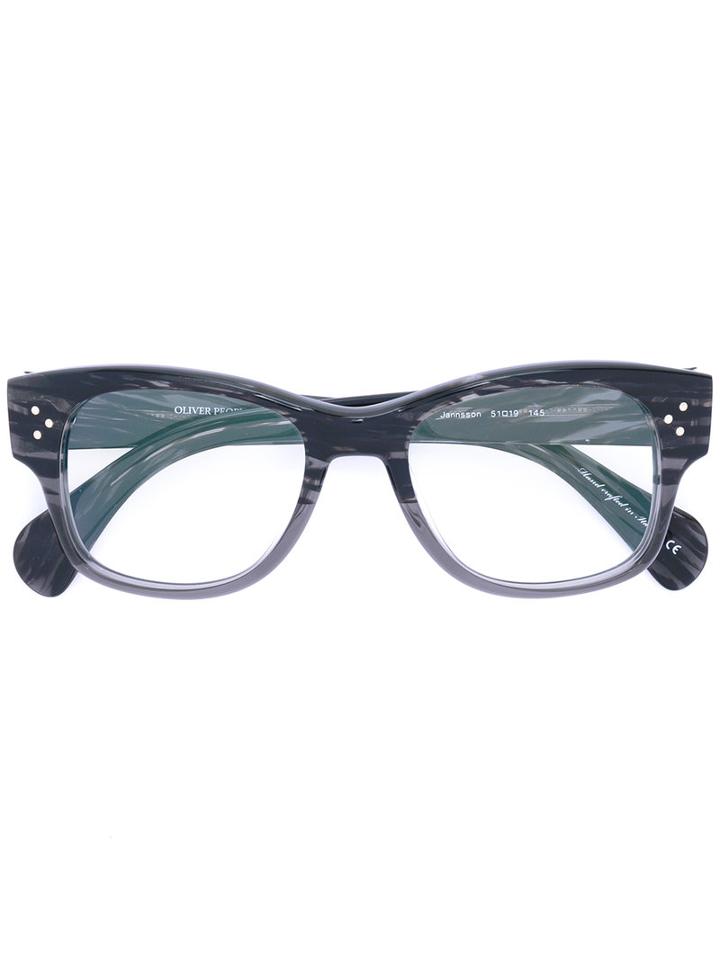 Oliver Peoples - Jannsson Glasses - Women - Acetate - 51, Black, Acetate