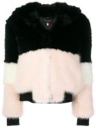 La Seine & Moi Emma Faux Fur Coat - Black