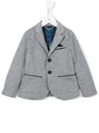 Armani Junior Melange Detail Blazer, Boy's, Size: 6 Yrs, Grey