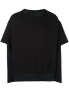 Ahirain Shortsleeved Sweatshirt, Men's, Size: Medium, Black, Cotton